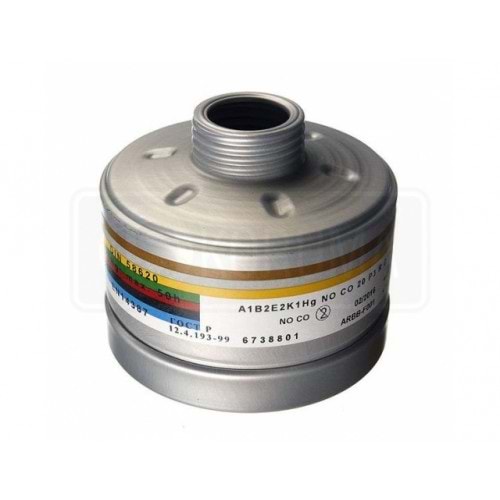 FİLTRE RD40 A1B2E2K1 Hg CO NO P3 DRAEGER
