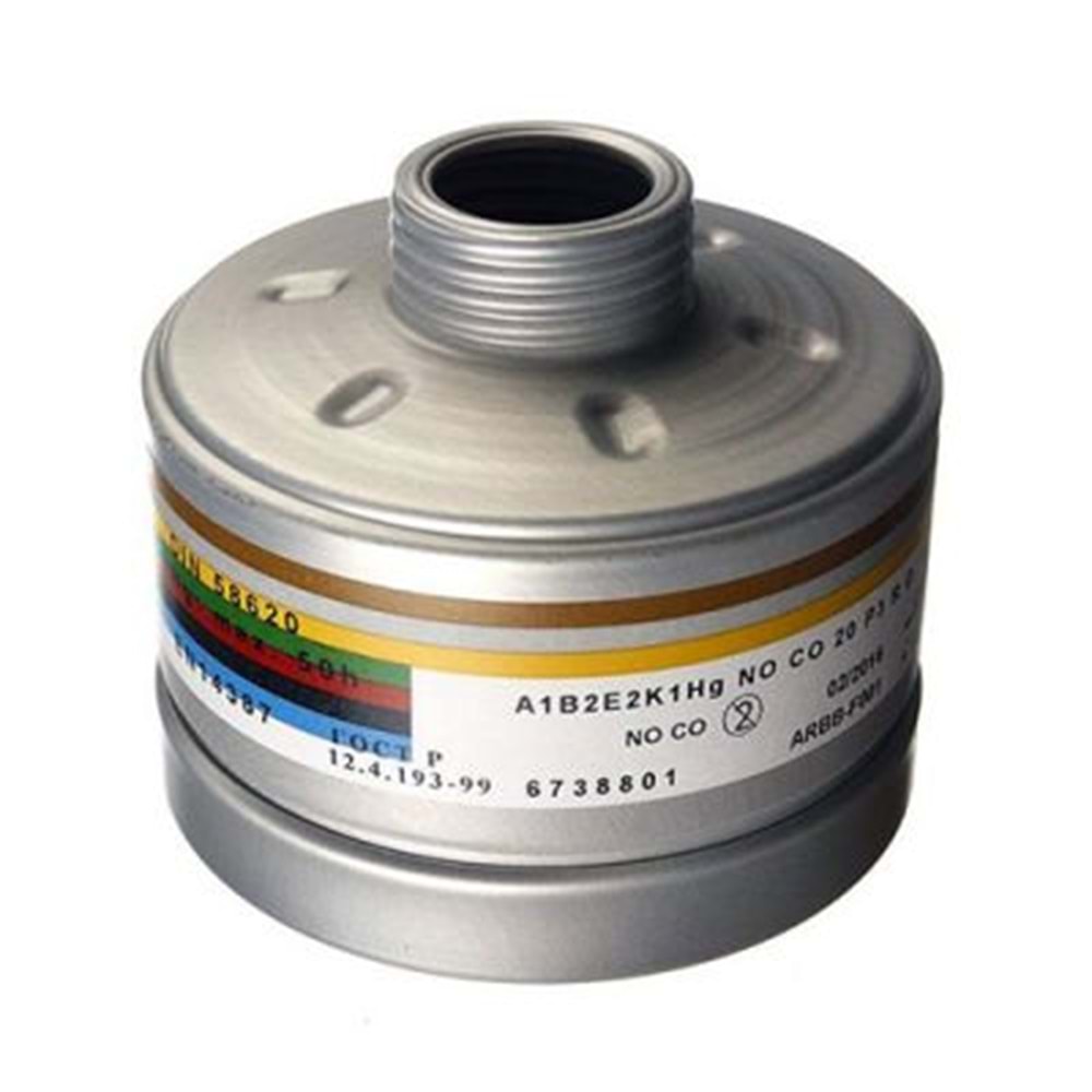 FİLTRE RD40 A1B2E2K1 Hg CO NO P3 DRAEGER